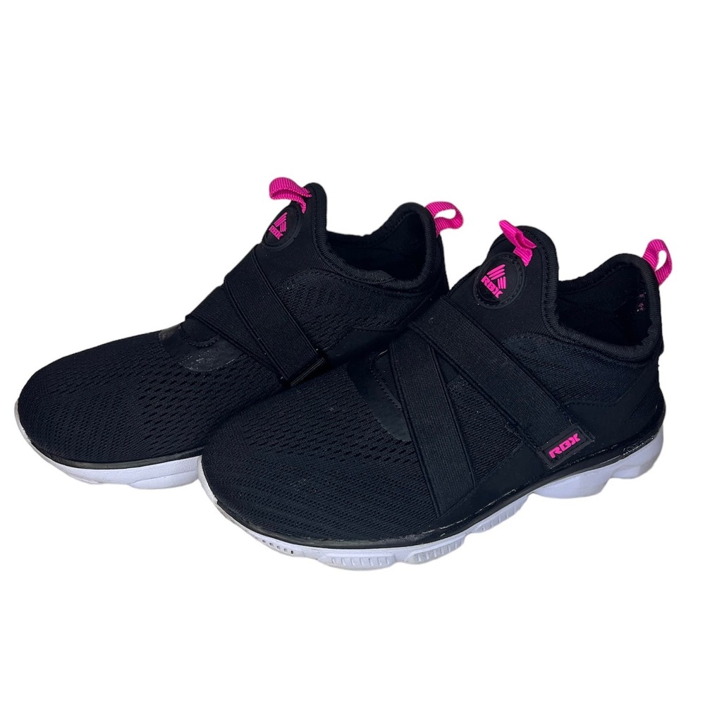 Girls Reebok Black Tennis Shoes
